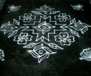 Dotted kolam