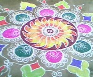 Simple Rangoli