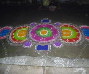 pongal rangoli