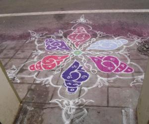 shell kolam