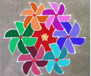 Margazhi kolam 18