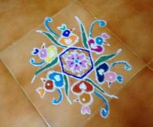 Daily kolam