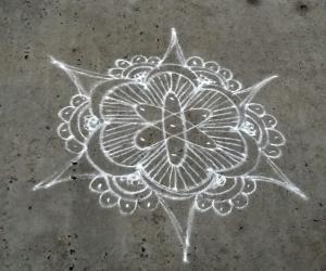 Rangoli: Narasimha Jayanthi