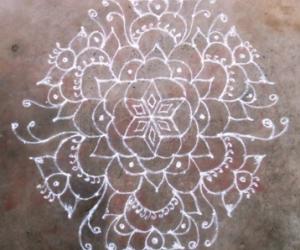 Rangoli: margazhi kolam day7