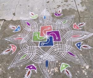 Rangoli: Diwali rangoli