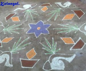 Rangoli: Shell Kolam 