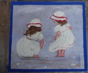 Babies rangoli