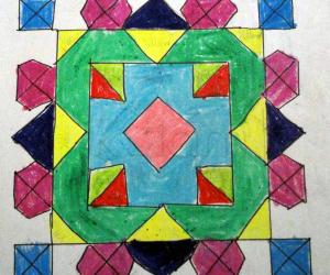 Rangoli: Rangoli from my art book