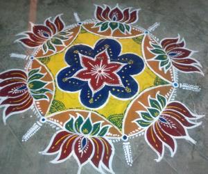 Rangoli: Free Hand Rangoli