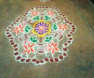 Maha Shivratri Rangoli