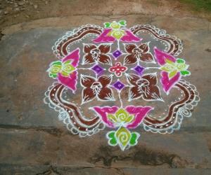 Rangoli: friday rangoli