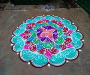 Margazhi rangoli