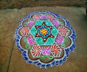 Margazhi rangoli