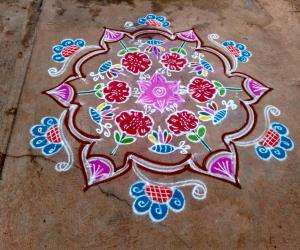 Marghazi Rangoli