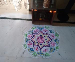 Rangoli:  Navarathri Rangoli