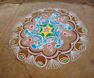 Rangoli: Navarathri Rangoli