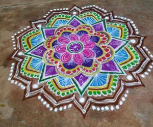 Margazhli rangoli day 2