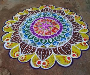 Margazhli rangoli