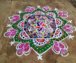 Margazhli rangoli