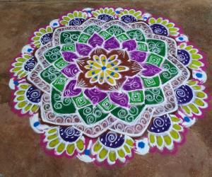 Margazhli rangoli