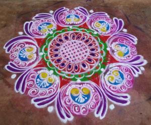 Margazhli rangoli