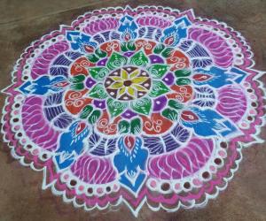 Margazhli rangoli