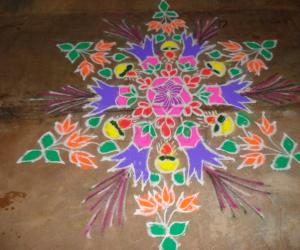 deepavalli rangoli