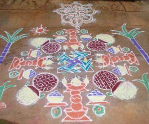 pongal rangoli