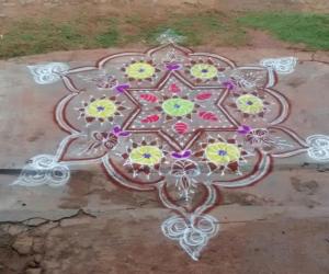 colour rangoli