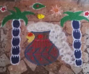 Rangoli: HAPPY PONGAL