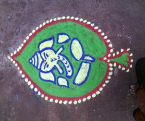 karthigai  kolam