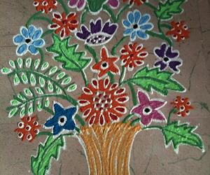 Daily rangoli