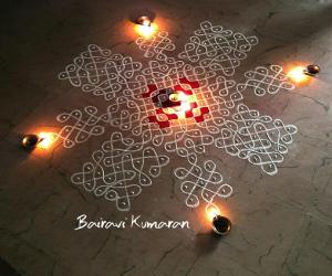 Rangoli: My daily rangoli 