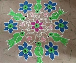 Daily rangoli