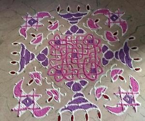 Daily rangoli