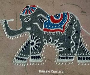 Daily rangoli