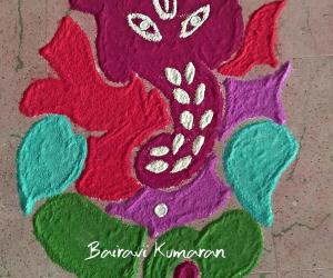 Daily rangoli