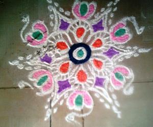 simple Rangoli