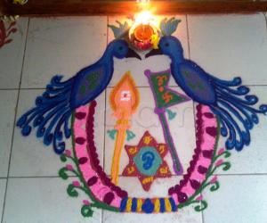 Panguni Uthram Kolam