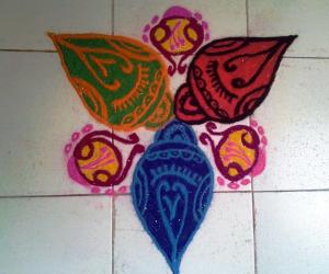 Saturday special kolam