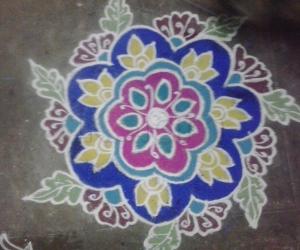 Flower Kolam