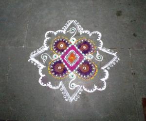 Margazhi rangoli