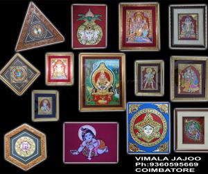 my tanjore paintings