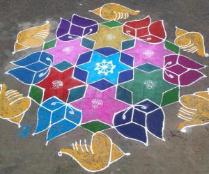 Rangoli: purattasi maadham padayal