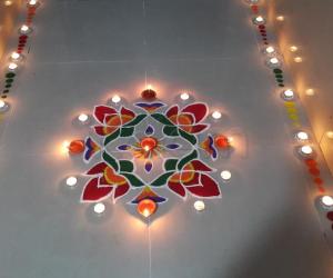 2016 Diwali Rangoli