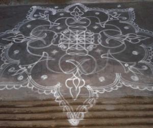 Friday rangoli