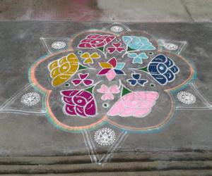 Rangoli: Mother's day