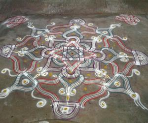 Friday kolam