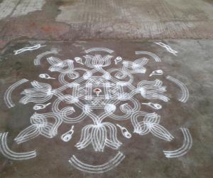 Friday kolam