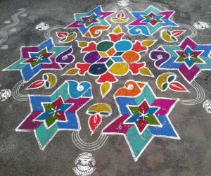 Rangoli: New year 2015